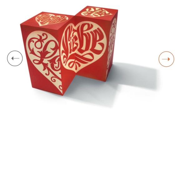 House Industries 4 blocks of heart (love) - Picture 14 of 14